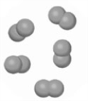 <strong>Which of the following would be classified is a mixture of an element and a compound?</strong> A) B) C) D) E)