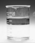 <strong>The contents of the beaker shown below were the result of thoroughly mixing two liquids and then letting the beaker stand undisturbed. The two liquids were methanol (CH<sub>3</sub>OH,d = 0.787 g/mL)and toluene (C<sub>6</sub>H<sub>5</sub>CH<sub>3</sub> d = 0.866 g/mL).</strong> A)These two liquids are miscible with methanol forming the top layer. B)These two liquids are immiscible with methanol forming the bottom layer. C)These two liquids are miscible with toluene forming the top layer. D)These two liquids are immiscible with toluene forming the bottom layer.
