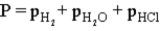 <strong>Hydrogen gas can be collected by water displacement when magnesium reacts with hydrochloric acid.When the container is filled with the hydrogen gas,which of the following is true of the total pressure (P)inside the container?</strong> A)   B)   C)   D)   E)P = atmospheric pressure <div style=padding-top: 35px> 