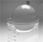 <strong>Consider the balloon shown below which has a volume of 0.34 L.   Determine the pressure in the balloon if the temperature is being held at 35°C and the balloon contains 0.0233 mol of an ideal gas.</strong> A)1.3 × 10<sup>3</sup> atm B)1.7 atm C)0.58 atm D)0.20 atm <div style=padding-top: 35px> 