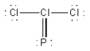 <strong>Which of the following is the best Lewis diagram for PCl<sub>3</sub>?</strong> A) B) C) D) E)