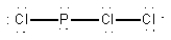 <strong>Which of the following is the best Lewis diagram for PCl<sub>3</sub>?</strong> A) B) C) D) E)