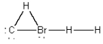 <strong>Which of the following is the best Lewis diagram for CH<sub>3</sub>Br?</strong> A) B) C) D) E)