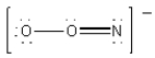 <strong>Which of the following is the best Lewis diagram for NO<sub>2</sub><sup>-</sup>?</strong> A) B) C) D) E)