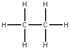 <strong>Which of the following wedge-and-dash diagrams best illustrates the molecular geometry of C<sub>2</sub>H<sub>6</sub>?</strong> A) B) C) D) E)