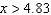 <strong>Solve the inequality</strong> A) B) C) D)