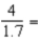 Divide the fraction and express the answer to the nearest tenth. __________