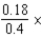 Solve the equation and express the answer to the nearest tenth. __________