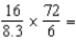 Solve the equation and express the answer to the nearest whole number. __________