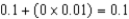 0.1 mL The calibrations divide a tenth of a mL into 10 increments, so each shorter calibration measures one-hundredth. mL