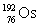 <strong>Osmium has atomic number 76. A particular isotope of osmium has an atomic mass of 191.961 u. Which symbol correctly represents this isotope?</strong> A) B) C) D) E)