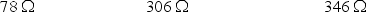<strong>The table below shows the values of the resistance, capacitive reactance, and inductive reactance for five RCL circuits. Which circuit will have a negative phase angle? </strong> A) B) C) D) E)