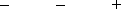 <strong>Each of three objects has a net charge. Objects A and B attract one another. Objects B and C also attract one another, but objects A and C repel one another. Which one of the following table entries is a possible combination of the signs of the net charges on these three objects? </strong> A) B) C) D) E)