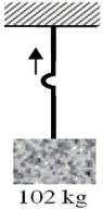<strong>A steel wire of mass 0.400 kg and length 0.640 m supports a 102-kg block. The wire is struck exactly at its midpoint causing a small displacement. How long does it take the peak of this displacement to reach the top of the wire? </strong> A)2.00 × 10<sup>-</sup><sup>3</sup> s B)4.00 × 10<sup>-</sup><sup>3</sup> s C)6.00 × 10<sup>-</sup><sup>3</sup> s D)8.00 × 10<sup>-</sup><sup>3</sup> s E)1.60 × 10<sup>-</sup><sup>2</sup> s