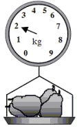 <strong>In the produce section of a supermarket, five pears are placed on a spring scale. The placement of the pears stretches the spring and causes the dial to move from zero to a reading of 2.0 kg. If the spring constant is 450 N/m, what is the displacement of the spring due to the weight of the pears? </strong> A)0.0044 m B)0.0088 m C)0.018 m D)0.044 m E)0.088 m