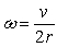 <strong>A solid cylinder with a mass m and radius r is mounted so that it can be rotated about an axis that passes through the center of both ends. At what angular speed . must the cylinder rotate to have the same total kinetic energy that it would have if it were moving horizontally with a speed v without rotation?</strong> A) B) C) D) E)
