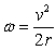 <strong>A solid cylinder with a mass m and radius r is mounted so that it can be rotated about an axis that passes through the center of both ends. At what angular speed . must the cylinder rotate to have the same total kinetic energy that it would have if it were moving horizontally with a speed v without rotation?</strong> A) B) C) D) E)