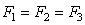 <strong>A block of mass M is hung by ropes as shown. The system is in equilibrium. The point O represents the knot, the junction of the three ropes. Which of the following statements is true concerning the magnitudes of the three forces in equilibrium? </strong> A) B) C) D) E)