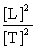 <strong>The mathematical relationship between three physical quantities is given by   . If the dimension of b is;   and the dimension of c is [L]. Which one of the following choices is the dimension of a?</strong> A)[L] B)   C)   D)[T] E)   <div style=padding-top: 35px> 