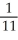 <strong>Eight men and three women are waiting to be interviewed for jobs.If they are all selected in random order,find the probability that the first person interviewed will be a woman.Your simulation should use at least 10 runs.</strong> A) B)1 C) D)0 E)