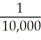 <strong>Suppose the probability of a major earthquake on a given day is 1 out of 10,000.What's the expected number of earthquakes in the next 2,000 days?</strong> A) B)5 C)20 D) E)