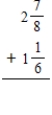 Add the following fractions and mixed numbers. Write the answers as fractions or mixed numbers in lowest terms. a. b. c.