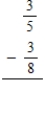 Subtract the following fractions or mixed numbers. Write the answers as fractions or mixed numbers in lowest terms. a. b. 
