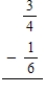 Subtract the following fractions or mixed numbers. Write the answers as fractions or mixed numbers in lowest terms. a. b. 