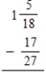Subtract the following fractions or mixed numbers. Write the answers as fractions or mixed numbers in lowest terms. a. b.