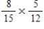 Multiply the following fractions. Reduce products to lowest terms. a. b. c. 