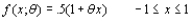 Consider a random sample from the pdf where (this distribution arises in particle physics). Show that is an unbiased estimator of [ Hint: First determine