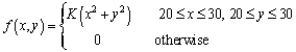 The joint pdf of pressures for right (X) and left (Y) front tires is given by . a. Determine the conditional pdf of Y given that X = x and the conditional pdf of X given that Y = y if you are given b. If the pressure in the right tire is found to be 22 psi, what is the probability that the left tire has a pressure of at least 25 psi? Compare this to c. If the pressure in the right tire is found to be 22 psi, what is the expected pressure in the left tire, and what is the standard deviation of pressure in this tire?