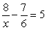 Simplify.  