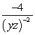 Write the expression without negative exponents.  <div style=padding-top: 35px> 