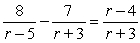 Solve the equation. Watch for extraneous solutions.  <div style=padding-top: 35px> 