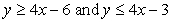 Determine whether or not the solution set to the inequality is the empty set.  <div style=padding-top: 35px> 
