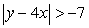 <strong>The solution set is not the empty set for which one of the following inequalities?</strong> A)   B)   C)   D)   <div style=padding-top: 35px> 