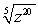 <strong>Find the root. Assume the variable represents a positive real number. </strong> A) z<sup>15</sup> B) z<sup>5</sup> C) z<sup>4</sup> D) z