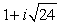 <strong>Write the expression in the form a + bi, where a and b are real numbers. </strong> A) B) C) D)