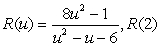 Find the indicated value for the given rational expression.  <div style=padding-top: 35px> 