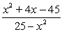 <strong>Reduce the expression to lowest terms.  </strong> A)   B)   C)   D)   <div style=padding-top: 35px> 