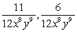 <strong>Find the LCD for the given rational expressions, and convert each rational expression into an equivalent rational expression with the LCD as the denominator.</strong> A)   B)   C)   D)   <div style=padding-top: 35px> 