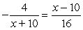 <strong>Solve the given equation.  </strong> A) No solution B) -6, 6 C) -6 D) 6 <div style=padding-top: 35px> 