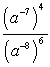 <strong>Write the expression without negative exponents. </strong> A) B) C) D)