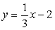 <strong>Write the equation   in standard form using only integers and a positive coefficient for x.</strong> A) x - 3y = 6 B) -x + 3y = -6 C) x + 3y = 6 D) x - 3y = 2 <div style=padding-top: 35px> 