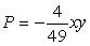 <strong>Write a formula that expresses the relationship described below. P varies jointly as x and y and P = 4 when x = 7 and y = -7</strong> A)   B)   C)   D)   <div style=padding-top: 35px> 