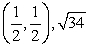 <strong>Find the midpoint and length of the line segment with the endpoints (2,3) and (5,8).</strong> A)   B)   C)   D)   <div style=padding-top: 35px> 