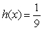 Let . Solve for x.