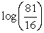 <strong>Rewrite in terms of log(3) and log(4).</strong> A) B) C) D)