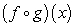 Let f(x) = 3x - 6 and g(x) = x<sup>2</sup> - x. Find .